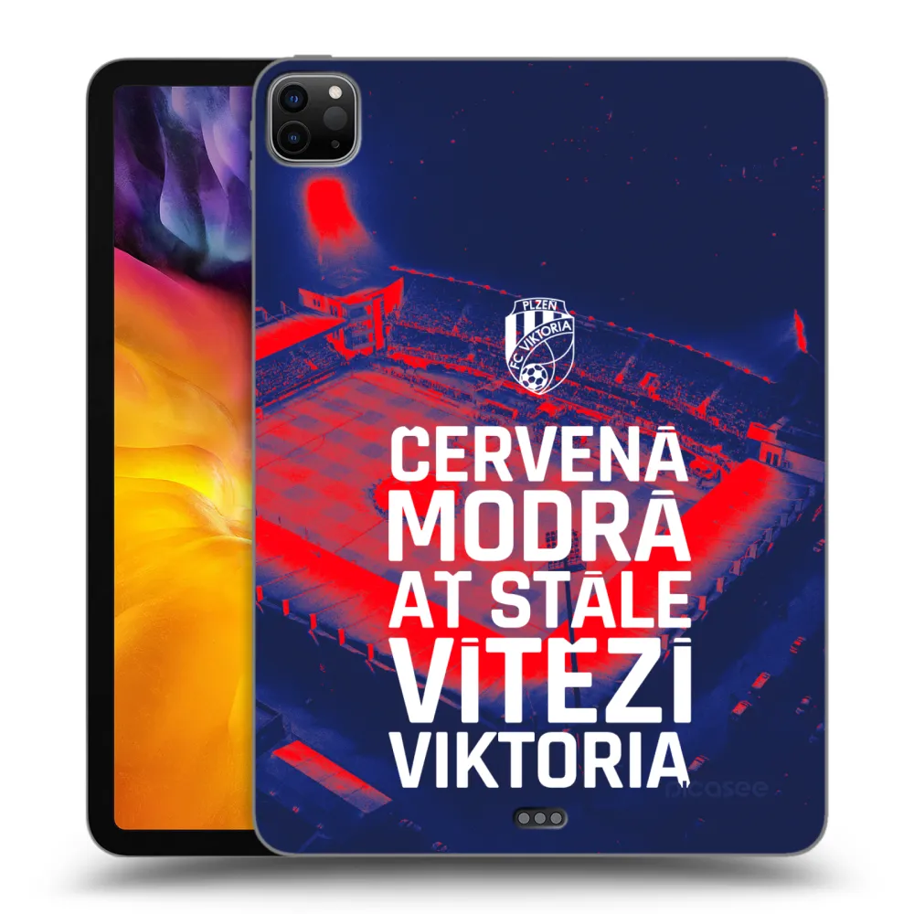 Picasee silikonový černý obal pro Apple iPad Pro 11" 2024 (7.gen.) - FC Viktoria Plzeň E