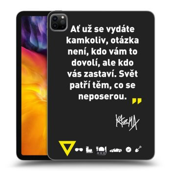 Obal pro Apple iPad Pro 11" 2024 (7.gen.) - Kazma - SVĚT PATŘÍ TĚM, CO SE NEPOSEROU