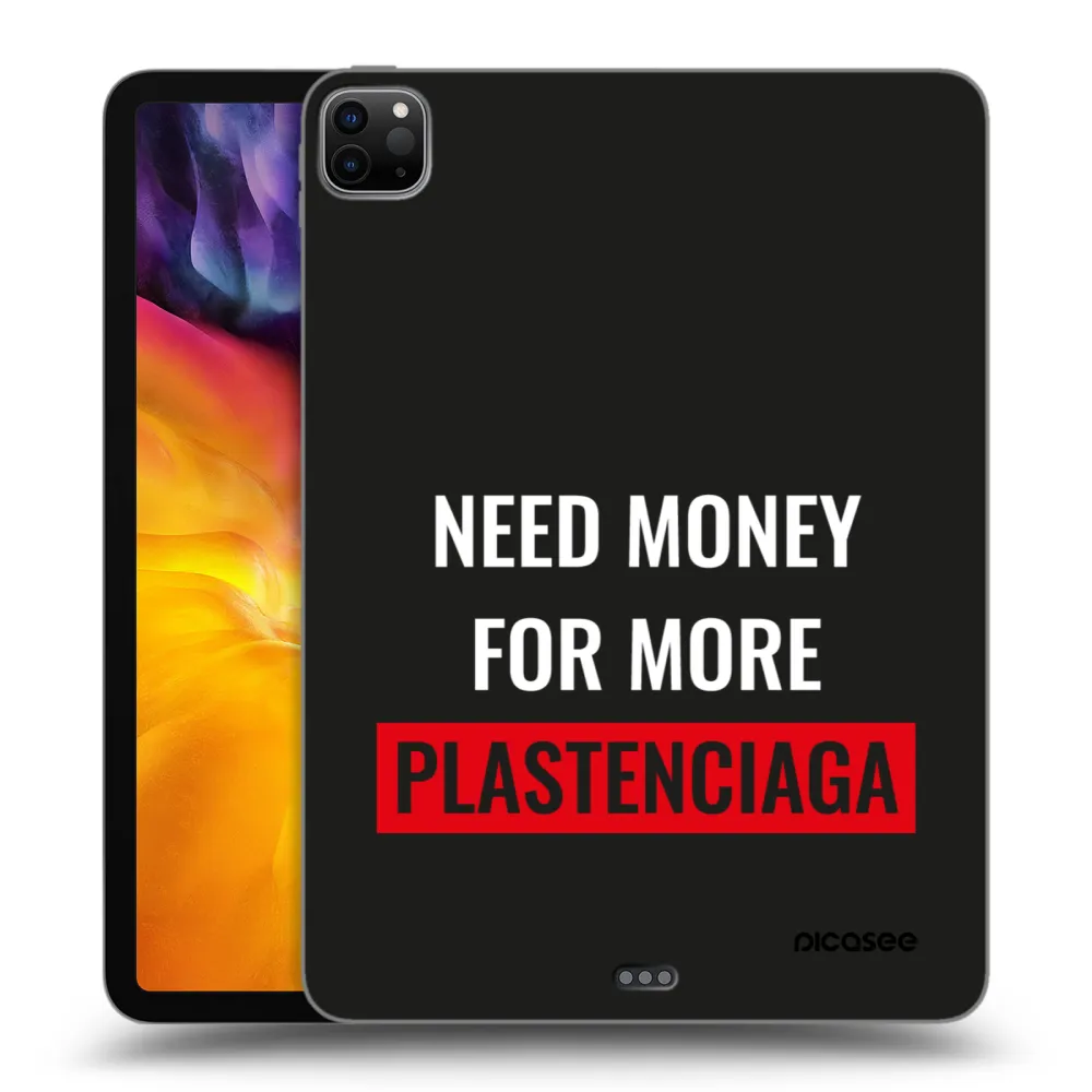 Picasee silikonový černý obal pro Apple iPad Pro 11" 2024 (7.gen.) - More PLASTENCIAGA