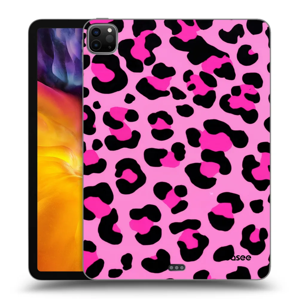 Picasee silikonový černý obal pro Apple iPad Pro 11" 2024 (7.gen.) - Pink Tiger