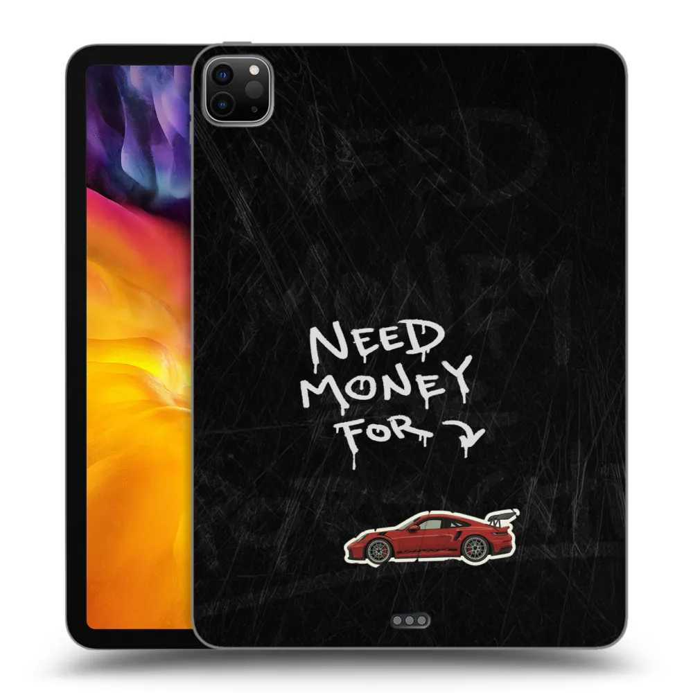 Picasee silikonový černý obal pro Apple iPad Pro 11" 2024 (7.gen.) - Track Mode