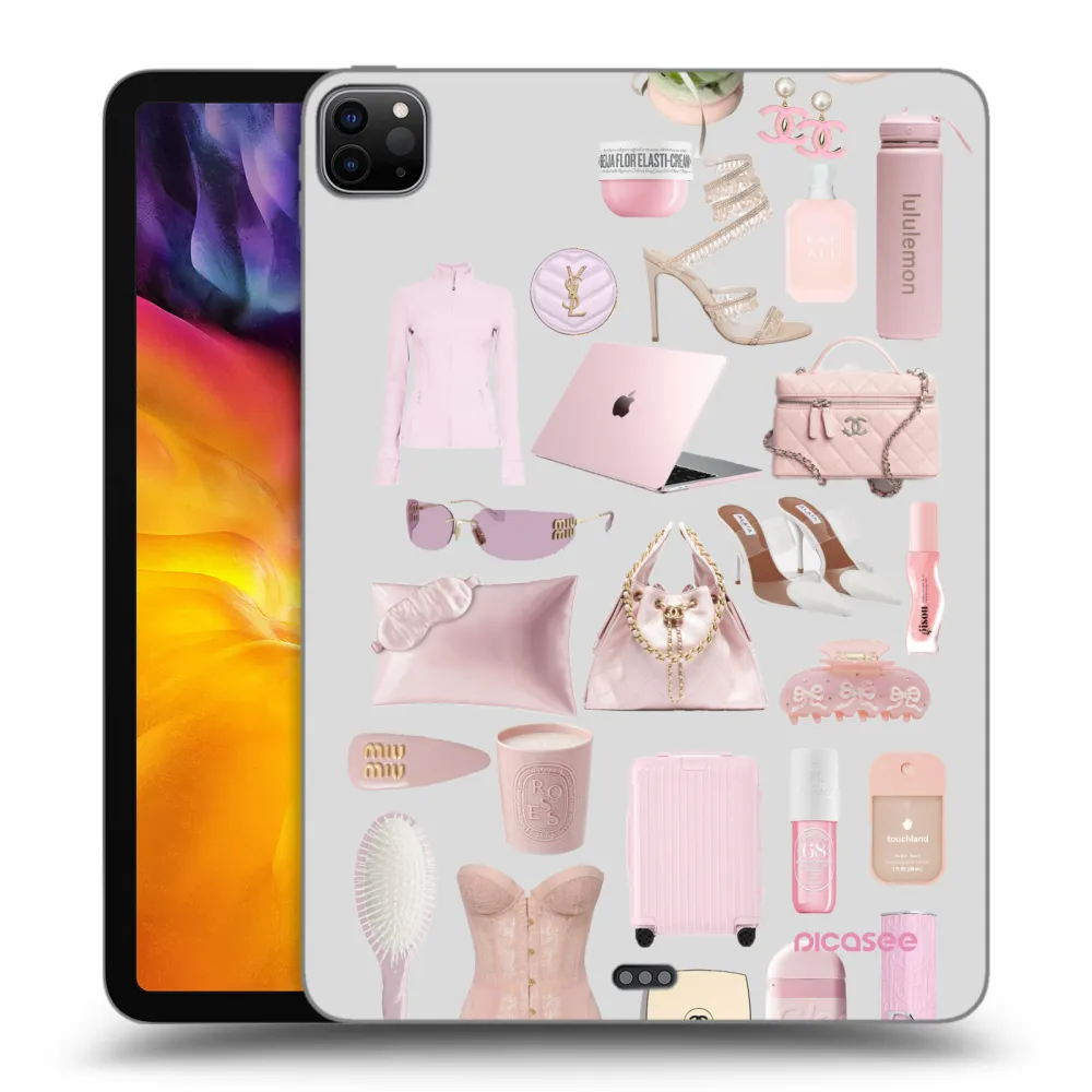 Picasee silikonový černý obal pro Apple iPad Pro 11" 2024 (7.gen.) - Glam Babe
