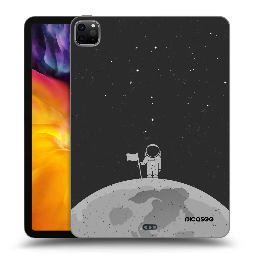 Picasee silikonový černý obal pro Apple iPad Pro 11" 2024 (7.gen.) - Astronaut