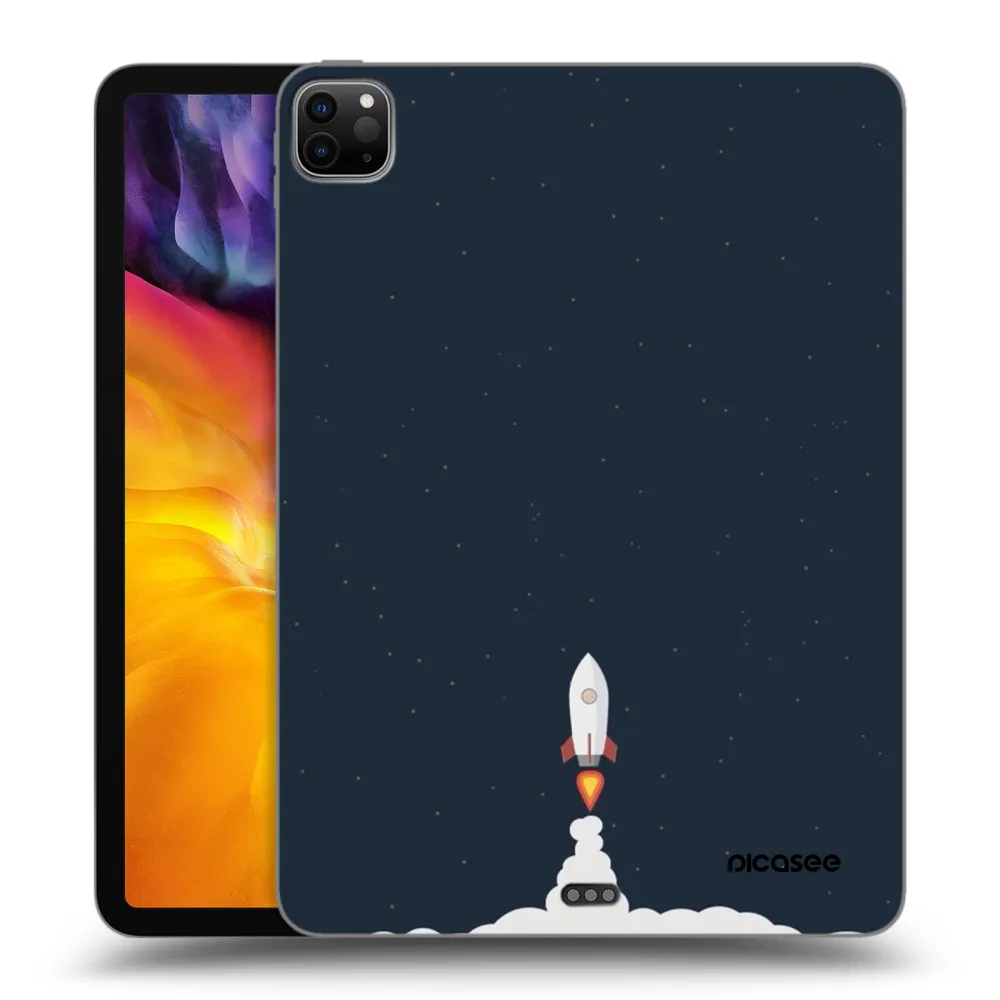 Picasee silikonový černý obal pro Apple iPad Pro 11" 2024 (7.gen.) - Astronaut 2