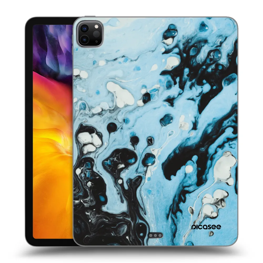 Picasee silikonový černý obal pro Apple iPad Pro 11" 2024 (7.gen.) - Organic blue