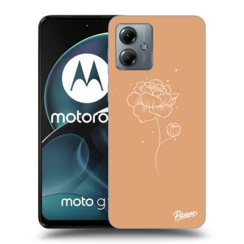 Obal pro Motorola Moto G14 - Peonies