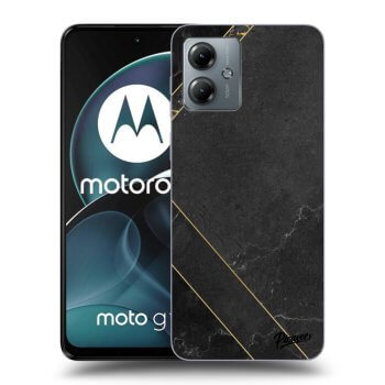 Obal pro Motorola Moto G14 - Black tile