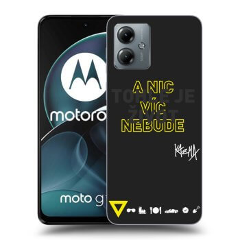 Obal pro Motorola Moto G14 - Kazma - TOHLE JE ŽIVOT A NIC VÍC NEBUDE