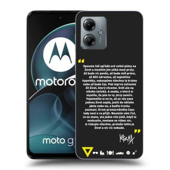 Obal pro Motorola Moto G14 - Kazma - BUĎTE TROCHU YESMANI