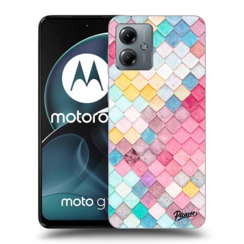 Obal pro Motorola Moto G14 - Barevná střecha