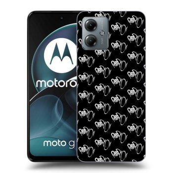 Obal pro Motorola Moto G14 - Separ - White On Black