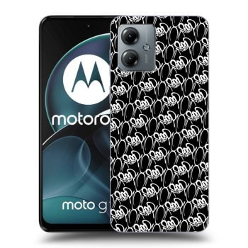 Obal pro Motorola Moto G14 - Separ - White On Black 2