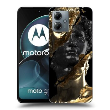 Obal pro Motorola Moto G14 - Gold - Black