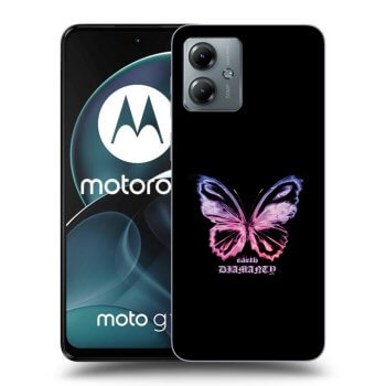 Obal pro Motorola Moto G14 - Diamanty Purple