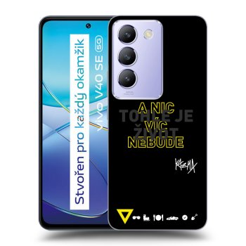 Obal pro Vivo V40 SE 5G - Kazma - TOHLE JE ŽIVOT A NIC VÍC NEBUDE