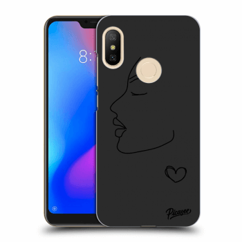 Picasee silikonový černý obal pro Xiaomi Mi A2 Lite - Couple girl