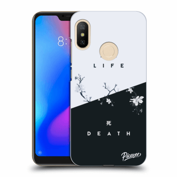 Picasee silikonový černý obal pro Xiaomi Mi A2 Lite - Life - Death