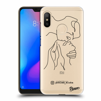 Picasee silikonový průhledný obal pro Xiaomi Mi A2 Lite - Forehead kiss