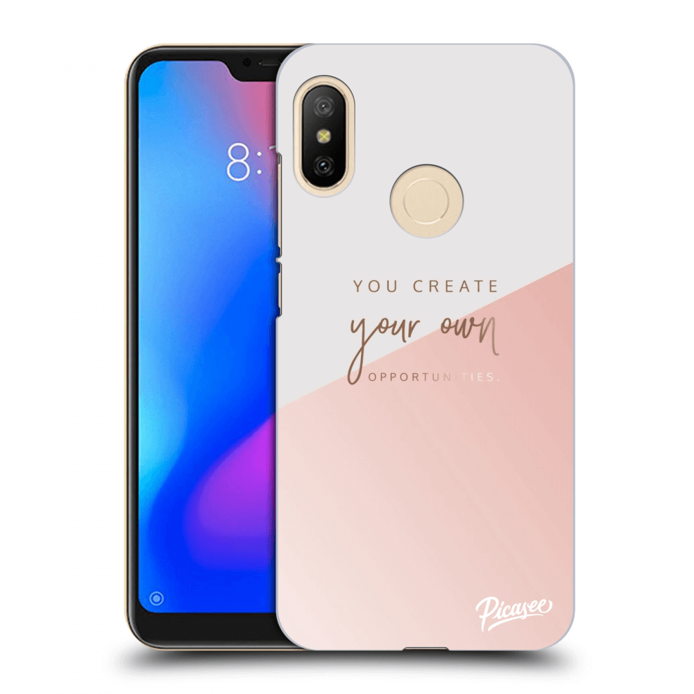 Picasee silikonový černý obal pro Xiaomi Mi A2 Lite - You create your own opportunities