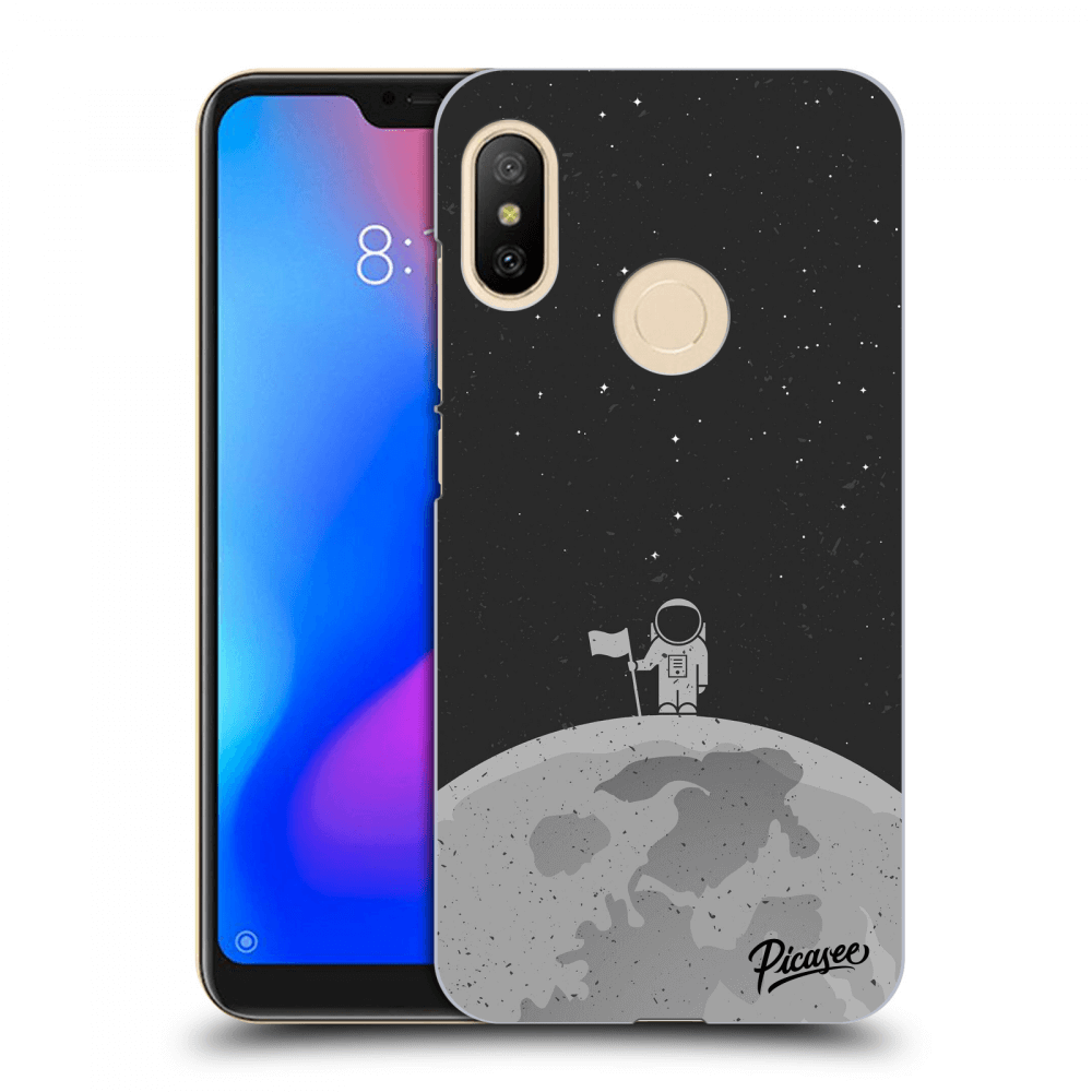 Picasee silikonový černý obal pro Xiaomi Mi A2 Lite - Astronaut