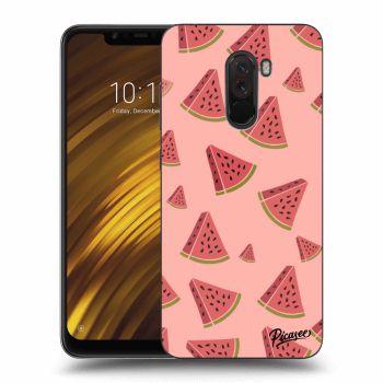 Picasee silikonový průhledný obal pro Xiaomi Pocophone F1 - Watermelon