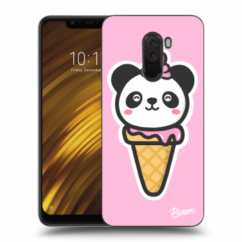 Picasee silikonový mléčný obal pro Xiaomi Pocophone F1 - Ice Cream Panda