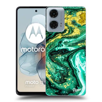 Obal pro Motorola Moto G24 - Green Gold