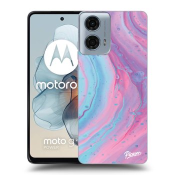 Obal pro Motorola Moto G24 - Pink liquid