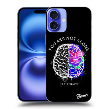 Obal pro Apple iPhone 16 Plus - Brain - White