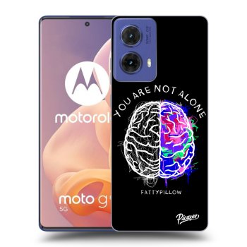 Obal pro Motorola Moto G85 - Brain - White