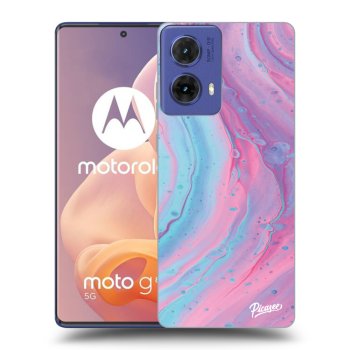 Obal pro Motorola Moto G85 - Pink liquid