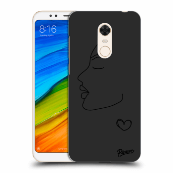 Picasee silikonový černý obal pro Xiaomi Redmi 5 Plus Global - Couple girl