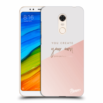 Picasee silikonový průhledný obal pro Xiaomi Redmi 5 Plus Global - You create your own opportunities
