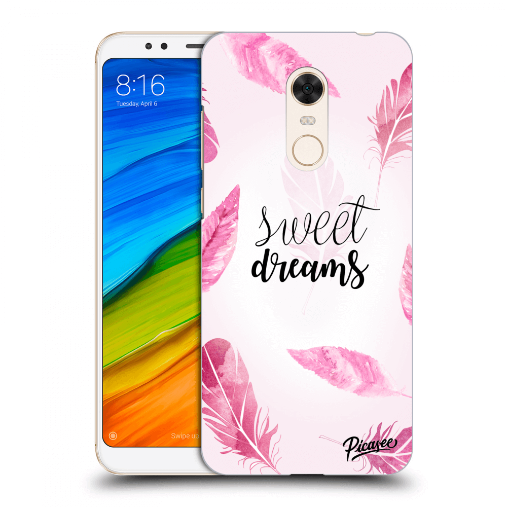 Picasee silikonový průhledný obal pro Xiaomi Redmi 5 Plus Global - Sweet dreams