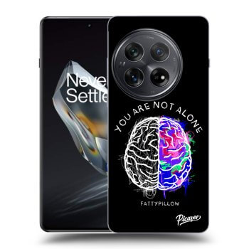 Obal pro OnePlus 12 5G - Brain - White