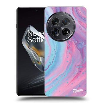 Obal pro OnePlus 12 5G - Pink liquid