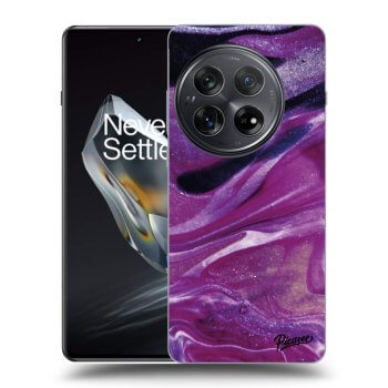 Obal pro OnePlus 12 5G - Purple glitter