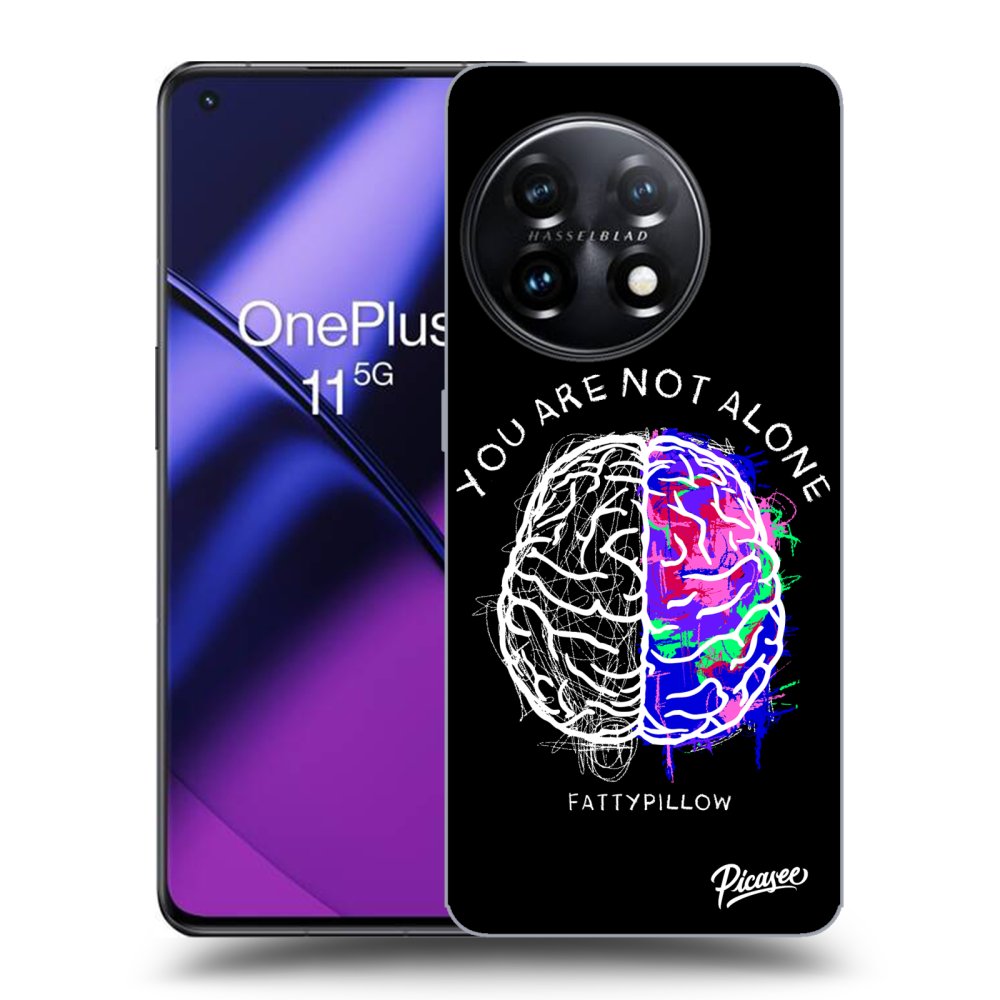 Picasee ULTIMATE CASE pro OnePlus 11 5G - Brain - White