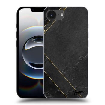 Obal pro Apple iPhone 16e - Black tile
