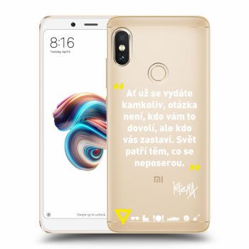 Obal pro Xiaomi Redmi Note 5 Global - Kazma - SVĚT PATŘÍ TĚM, CO SE NEPOSEROU