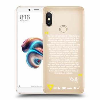 Obal pro Xiaomi Redmi Note 5 Global - Kazma - BUĎTE TROCHU YESMANI