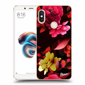 Obal pro Xiaomi Redmi Note 5 Global - Dark Peonny