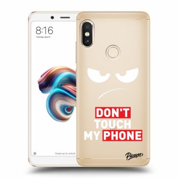 Obal pro Xiaomi Redmi Note 5 Global - Angry Eyes - Transparent