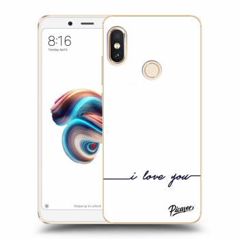 Obal pro Xiaomi Redmi Note 5 Global - I love you