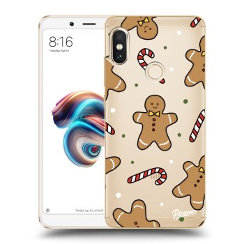 Picasee silikonový průhledný obal pro Xiaomi Redmi Note 5 Global - Gingerbread