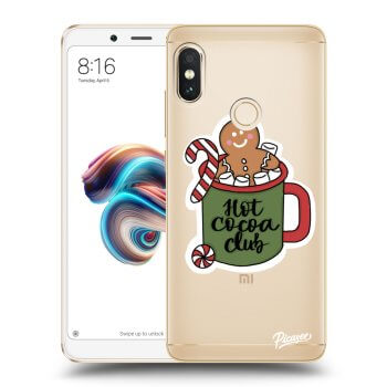 Picasee silikonový průhledný obal pro Xiaomi Redmi Note 5 Global - Hot Cocoa Club
