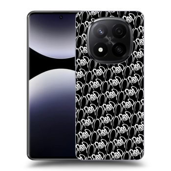 Obal pro Xiaomi Redmi Note 14 Pro+ 5G - Separ - White On Black 2