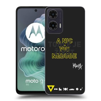 Obal pro Motorola Moto G35 5G - Kazma - TOHLE JE ŽIVOT A NIC VÍC NEBUDE