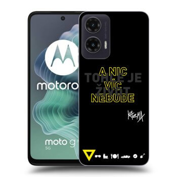 Obal pro Motorola Moto G35 5G - Kazma - TOHLE JE ŽIVOT A NIC VÍC NEBUDE