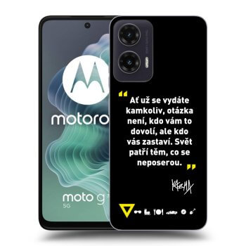 Obal pro Motorola Moto G35 5G - Kazma - SVĚT PATŘÍ TĚM, CO SE NEPOSEROU